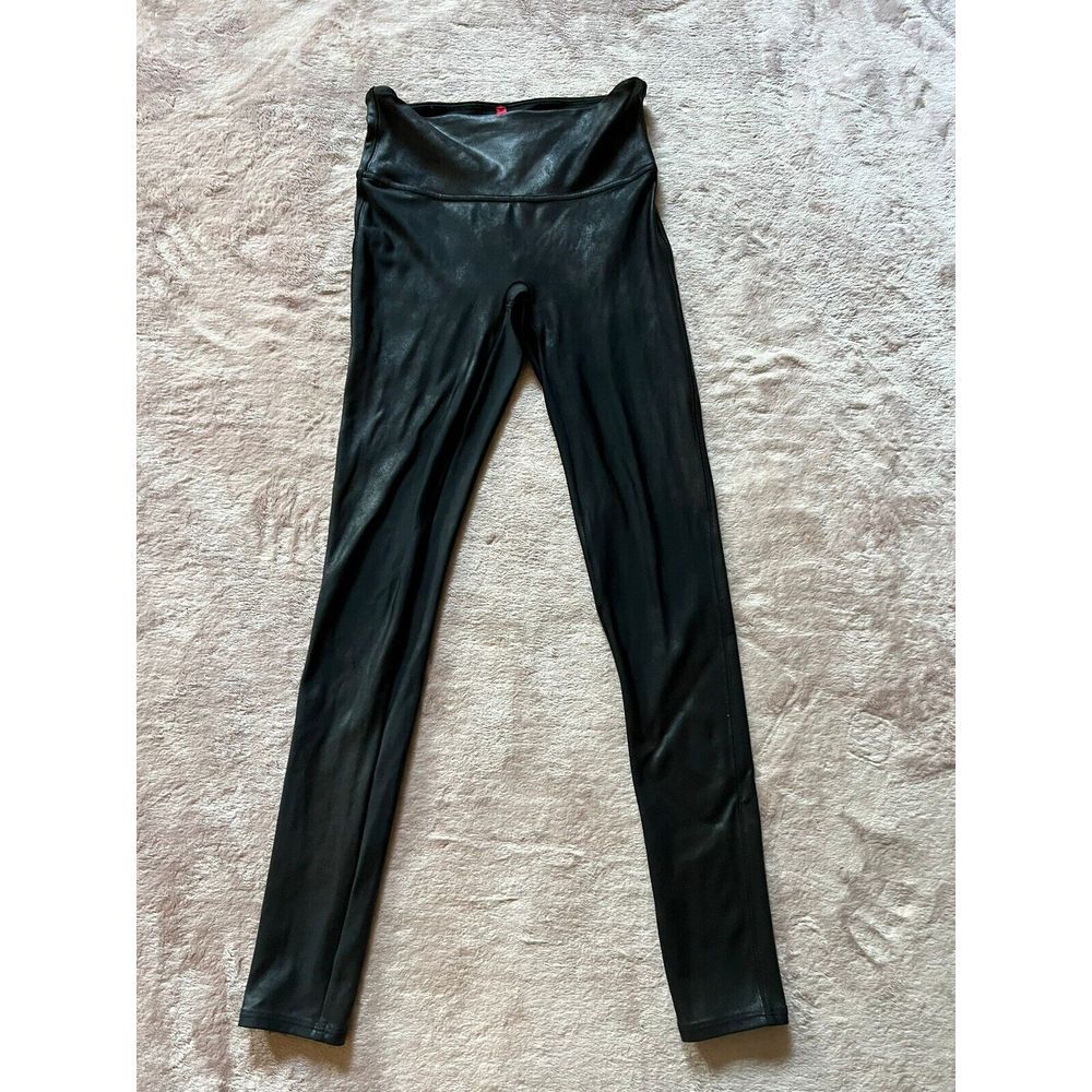 SPANX Womens Black Leggings‎ Skinny Size Small